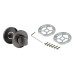 Завёртка сантехническая ADDEN BAU WC SR-003 GRAPHITE (цвет ГРАФИТ)