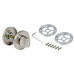 Завёртка сантехническая ADDEN BAU WC SR-003 NICKEL (цвет НИКЕЛЬ)